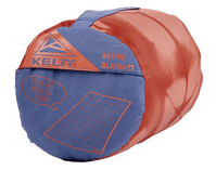 Kelty Bestie Blanket Grisaille/Kaleidoscope- Orange/Navy